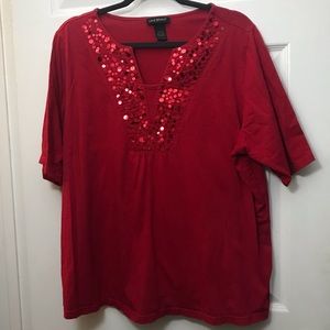 Sequined Lane Bryant Tee